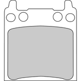 Pastiglie Freno Ferodo Platinum Road FDB134P Posteriore per HONDA CB 750 F SUPERSPORT 750 1976 - 1976